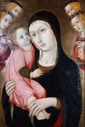 Virgin and Child with Four Angels 1470 - Sano Di Pietro