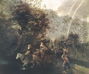 Crossing a Creek 1669 - Jan Siberechts