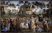 Moses's Testament and Death 1481-82 - Francesco Signorelli