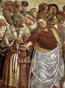 Sermon and Deeds of the Antichrist (detail-2) 1499-1502 - Francesco Signorelli