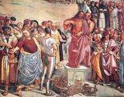 Sermon and Deeds of the Antichrist (detail-3) 1499-1502 - Francesco Signorelli