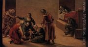 The Birth of the Virgin c. 1490 - Francesco Signorelli