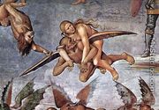The Damned (detail-4) 1499-1502 - Francesco Signorelli