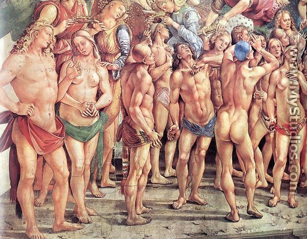 The Elect (detail-2) 1499-1502 - Francesco Signorelli