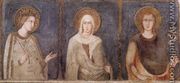 St Elisabeth, St Margaret and Henry of Hungary 1318 - Louis de Silvestre