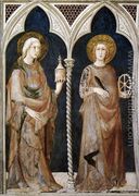 St Mary Magdalen and St Catherine of Alexandria 1317 - Louis de Silvestre