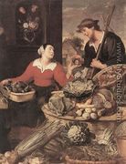 Fruit and Vegetable Stall (detail) - Frans Snyders