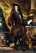 Portrait of Charles III of Habsburg c. 1707 - Francesco Solimena