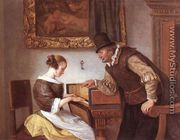 The Harpsichord Lesson c. 1660 - Jan Steen