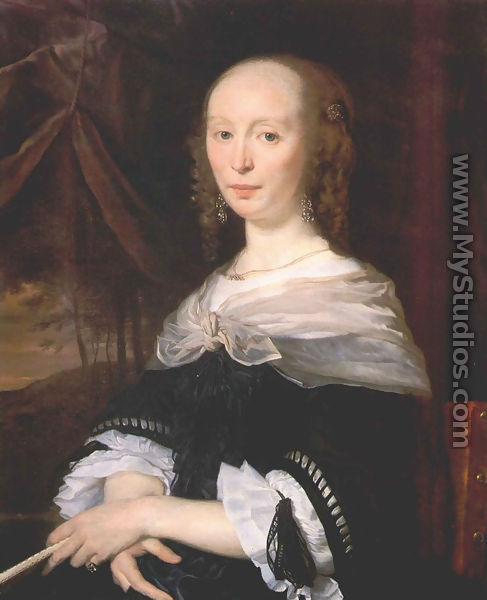 Portrait of a Lady 1660-63 - Abraham van den Tempel