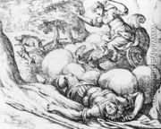 Venus Mourning the Death of Adonis 1606 - Antonio Tempesta