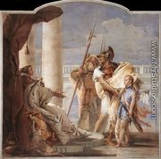 Aeneas Introducing Cupid Dressed as Ascanius to Dido 1757 - Giovanni Battista Tiepolo