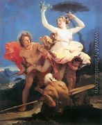 Apollo and Daphne 1744-45 - Giovanni Battista Tiepolo