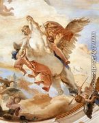 Bellerophon on Pegasus (detail-1) 1746-47 - Giovanni Battista Tiepolo
