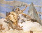 Bellerophon on Pegasus (detail-2) 1746-47 - Giovanni Battista Tiepolo