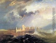 Quillebeuf, at the Mouth of Seine 1833 - Joseph Mallord William Turner