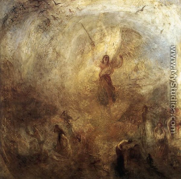The Angel Standing in the Sun 1846 - Joseph Mallord William Turner