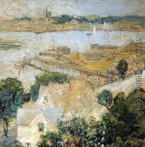 Gloucester Harbor 1900 - John Henry Twachtman