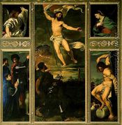 Polyptych of the Resurrection 1520-22 - Tiziano Vecellio (Titian)
