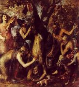 The Flaying of Marsyas 1575-76 - Tiziano Vecellio (Titian)