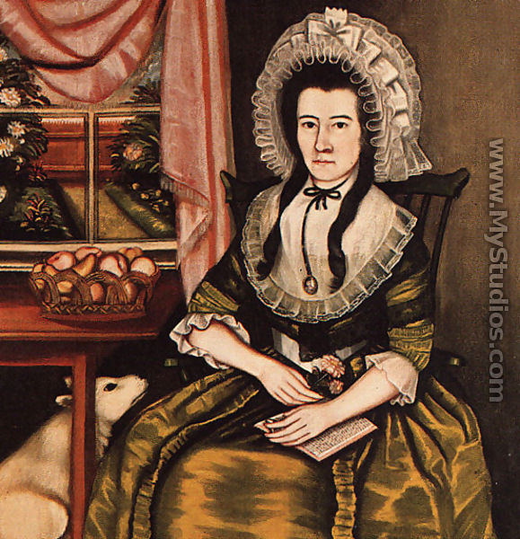 Mrs. Hezekiah Beardsley (known as "The Beardsley Limner")  1788-90 - American Unknown Masters