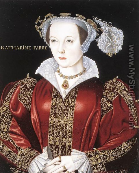 Portrait of Catherine Parr c. 1545 - English Unknown Masters