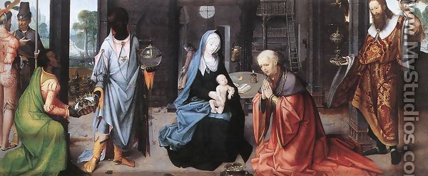 Adoration of the Magi 1500-25 - Flemish Unknown Masters
