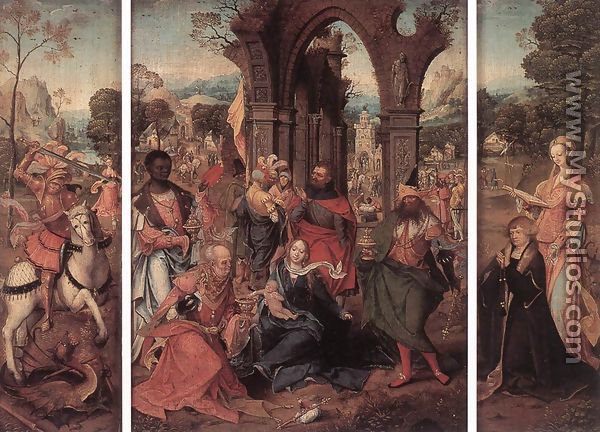 Adoration of the Magi c. 1520 - Flemish Unknown Masters
