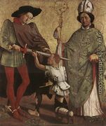 St Martin of Tours and St Nicholas of Bari c. 1450 - German Unknown Masters