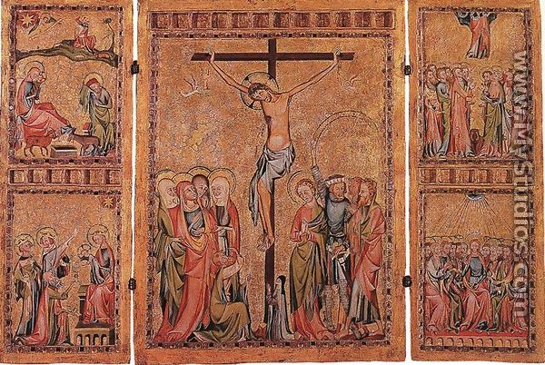 Winged Altarpiece c. 1330 - German Unknown Masters