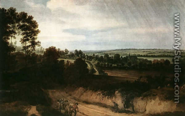 Landscape before the Rain - Lodewijk De Vadder