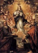 Virgin of the Immaculate Conception with Sts Andrew and John the Baptist 1650-52 - Juan de Valdes Leal