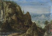 Rocky Landscape 1586 - Lucas Van Valkenborch