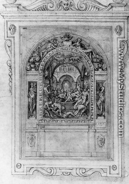 Martyrdom of St Sigismund - Giorgio Vasari