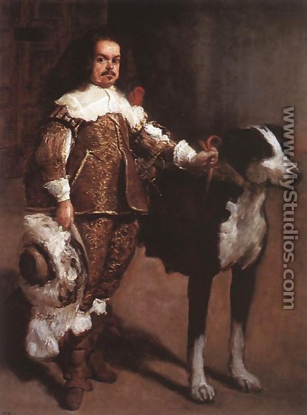 Court Dwarf Don Antonio el Ingles c. 1640-42 - Diego Rodriguez de Silva y Velazquez