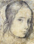 Head of a Girl c. 1618 - Diego Rodriguez de Silva y Velazquez