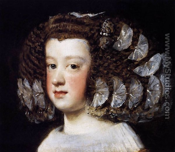 Infanta María Teresa 1651-52 - Diego Rodriguez de Silva y Velazquez