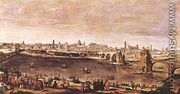 View of Zaragoza 1647 - Diego Rodriguez de Silva y Velazquez