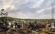 Battle Scene in an Open Landscape 1614 - Esaias Van De Velde