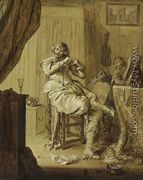 A Cavalier at His Dressing Table 1631 - Adriaen Pietersz. Van De Venne