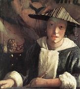 Young Girl with a Flute 1666-67 - Jan Vermeer Van Delft