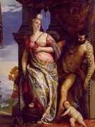 Allegory of Wisdom and Strength c. 1580 - Paolo Veronese (Caliari)