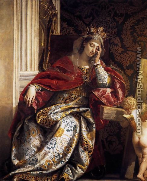 The Vision of St Helena c. 1580 - Paolo Veronese (Caliari)