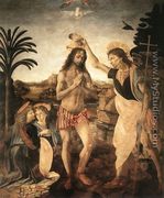 The Baptism of Christ 1472-75 - Andrea Del Verrocchio