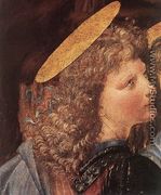 The Baptism of Christ (detail by Leonardo da Vinci) 1472-75 - Andrea Del Verrocchio