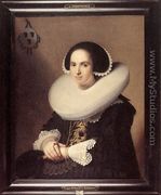 Portrait of Willemina van Braeckel 1637 - Johannes Cornelisz. Verspronck