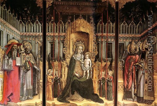 Triptych 1446 - Antonio Vivarini