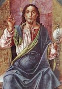 Christ Enthroned (detail) 1450 - Bartolomeo Vivarini