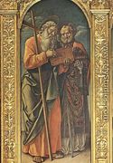 Sts Andrew and Nicholas of Bari 1482 - Bartolomeo Vivarini