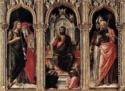 Triptych of St Mark 1474 2 - Bartolomeo Vivarini